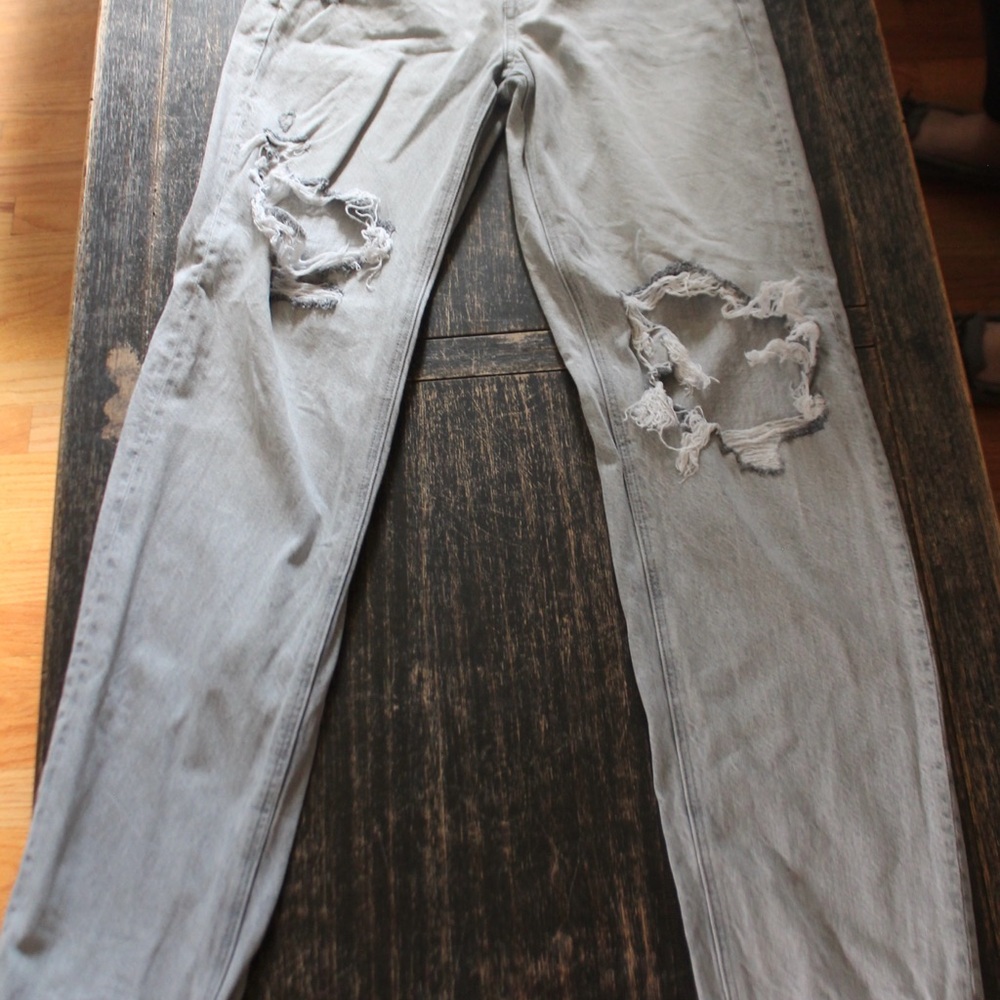 American Eagle Outfitters Light Gray Jeans